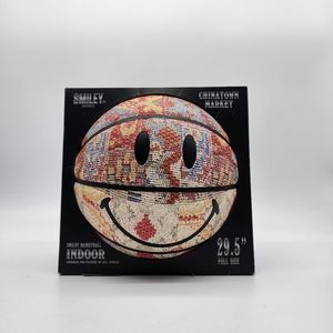 Chinatown Market Patchwork Smiley Basketball